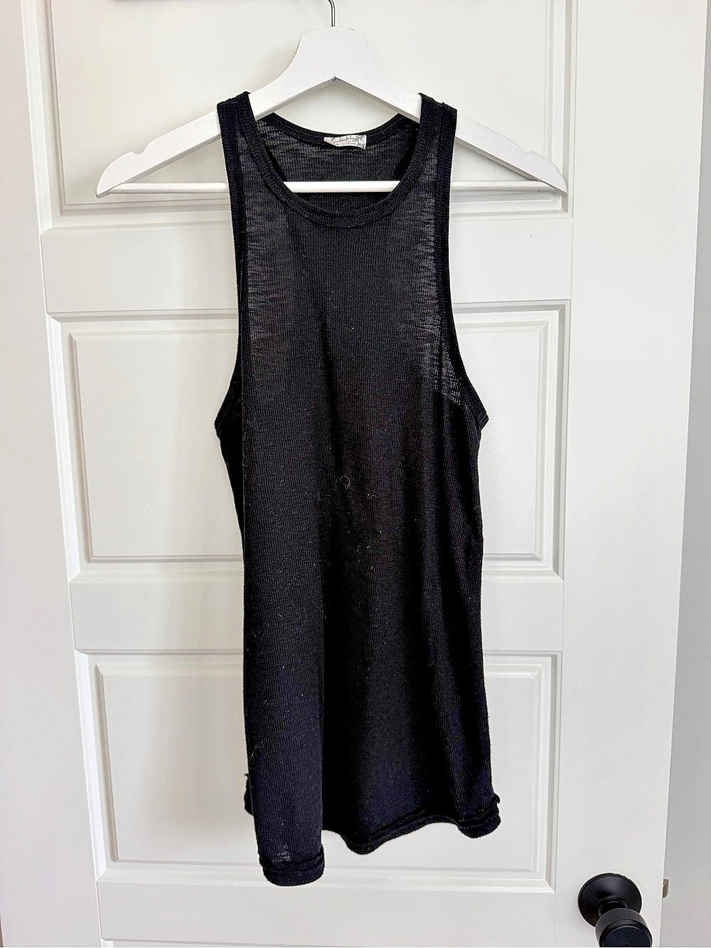 Free People Black Tank